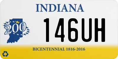 IN license plate 146UH