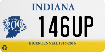 IN license plate 146UP