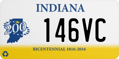 IN license plate 146VC