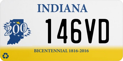 IN license plate 146VD