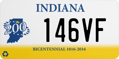 IN license plate 146VF