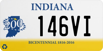 IN license plate 146VI