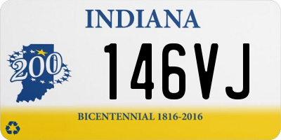 IN license plate 146VJ