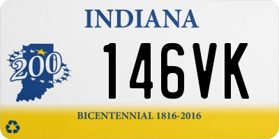 IN license plate 146VK