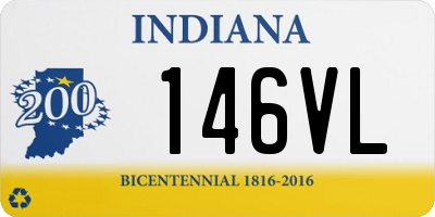 IN license plate 146VL