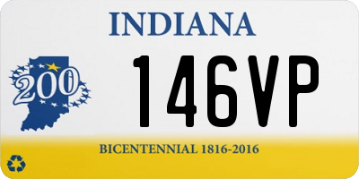 IN license plate 146VP