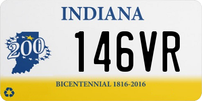 IN license plate 146VR