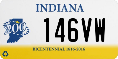 IN license plate 146VW