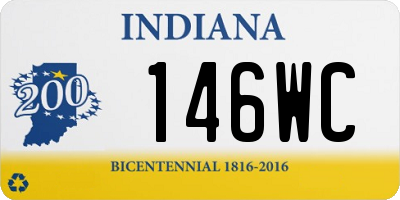 IN license plate 146WC