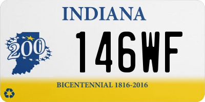 IN license plate 146WF