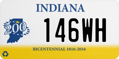 IN license plate 146WH
