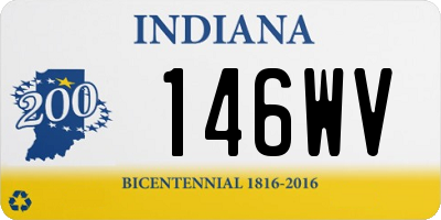 IN license plate 146WV