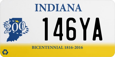 IN license plate 146YA