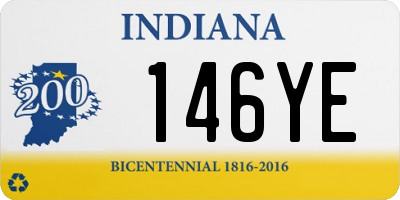 IN license plate 146YE