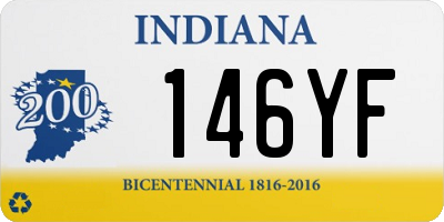 IN license plate 146YF