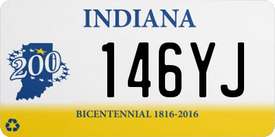 IN license plate 146YJ