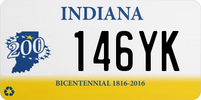 IN license plate 146YK