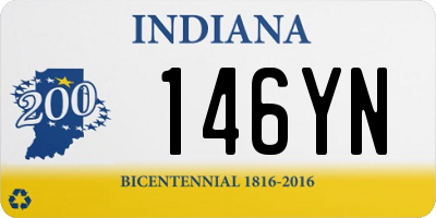 IN license plate 146YN