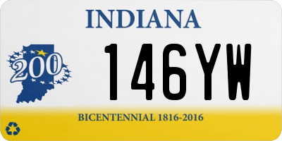 IN license plate 146YW