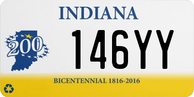 IN license plate 146YY