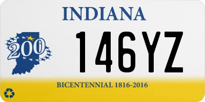 IN license plate 146YZ