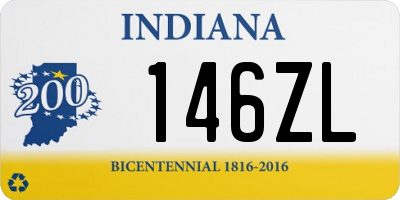 IN license plate 146ZL