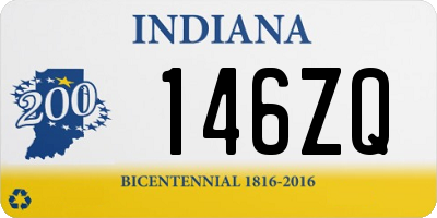 IN license plate 146ZQ