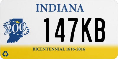 IN license plate 147KB