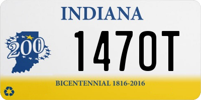 IN license plate 147OT