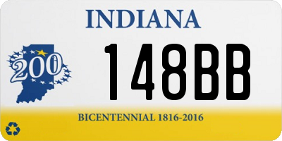 IN license plate 148BB