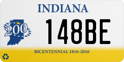 IN license plate 148BE