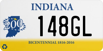 IN license plate 148GL