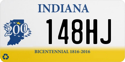 IN license plate 148HJ