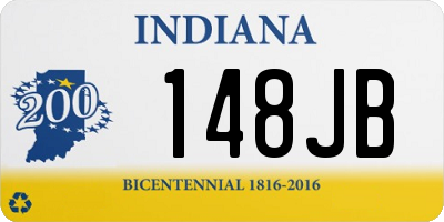 IN license plate 148JB