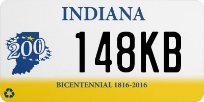 IN license plate 148KB
