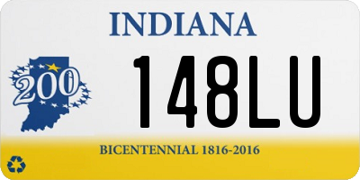 IN license plate 148LU