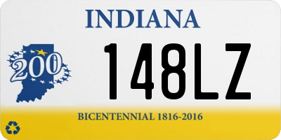 IN license plate 148LZ