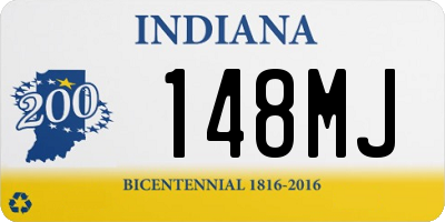 IN license plate 148MJ