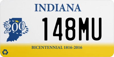 IN license plate 148MU