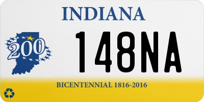 IN license plate 148NA