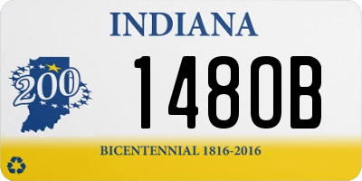 IN license plate 148OB