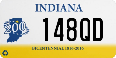 IN license plate 148QD