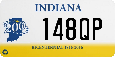 IN license plate 148QP