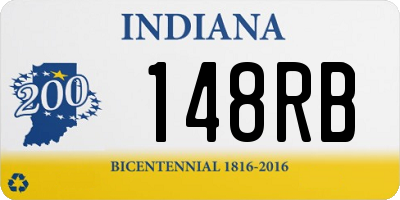 IN license plate 148RB