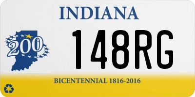 IN license plate 148RG