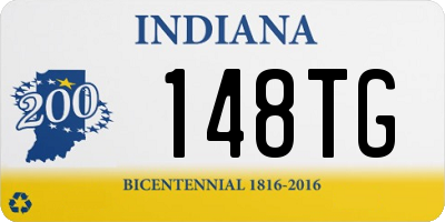 IN license plate 148TG