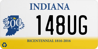 IN license plate 148UG