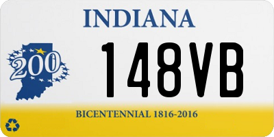 IN license plate 148VB