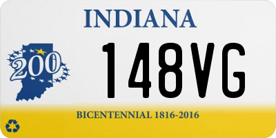 IN license plate 148VG