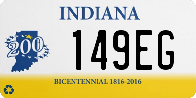 IN license plate 149EG